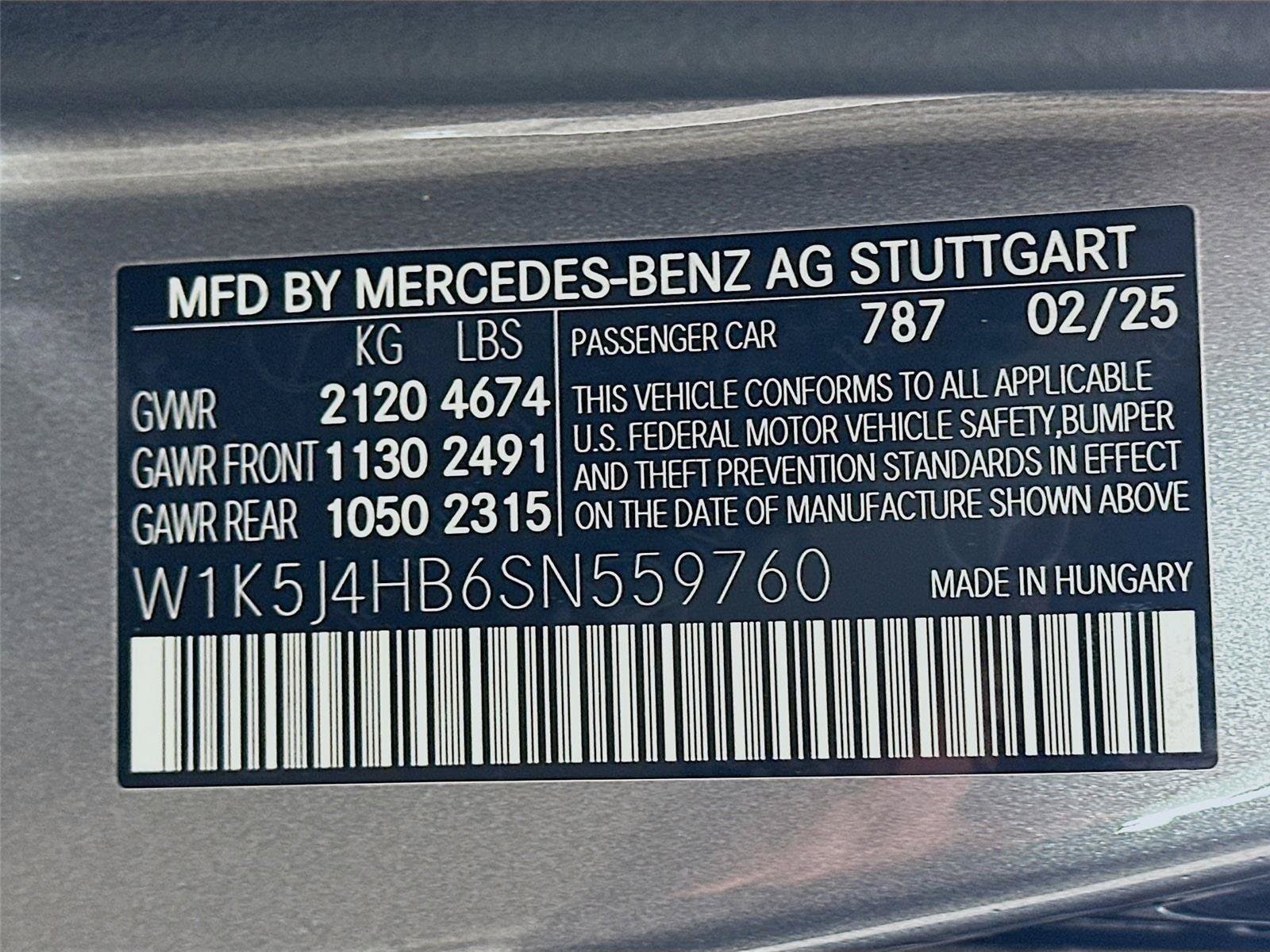 2025 Mercedes-Benz CLA CLA 250 - Photo 41