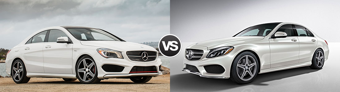 2016 Mercedes-Benz CLA250 vs Mercedes-Benz C300