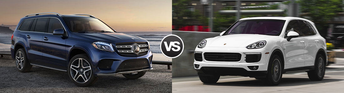 2017 Mercedes-Benz GLS450 vs Porsche Cayenne