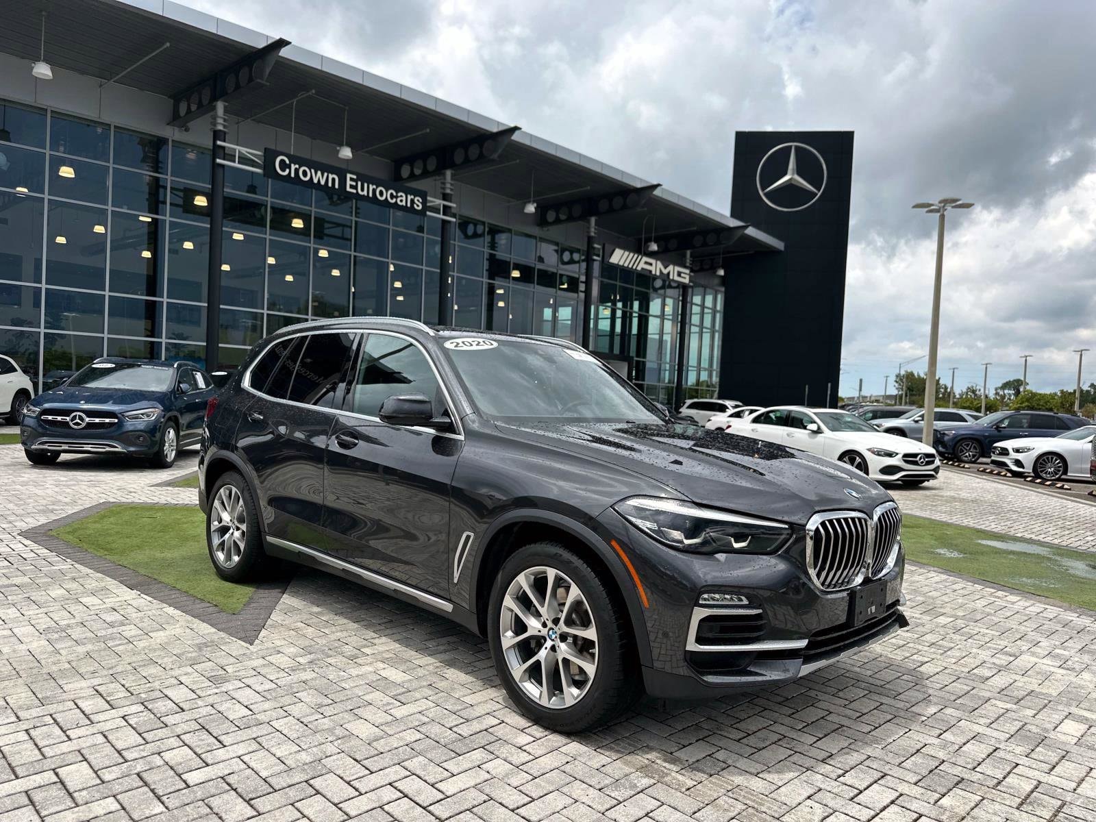 Used 2020 BMW X5 40i with VIN 5UXCR6C05L9B06835 for sale in Pinellas Park, FL