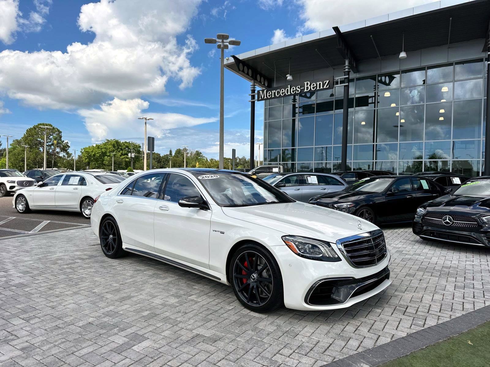 Certified 2020 Mercedes-Benz S-Class AMG S63 with VIN WDDUG8JB1LA514651 for sale in Pinellas Park, FL