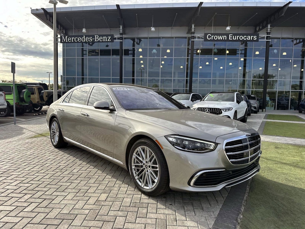 Certified 2021 Mercedes-Benz S-Class S 580 Sedan