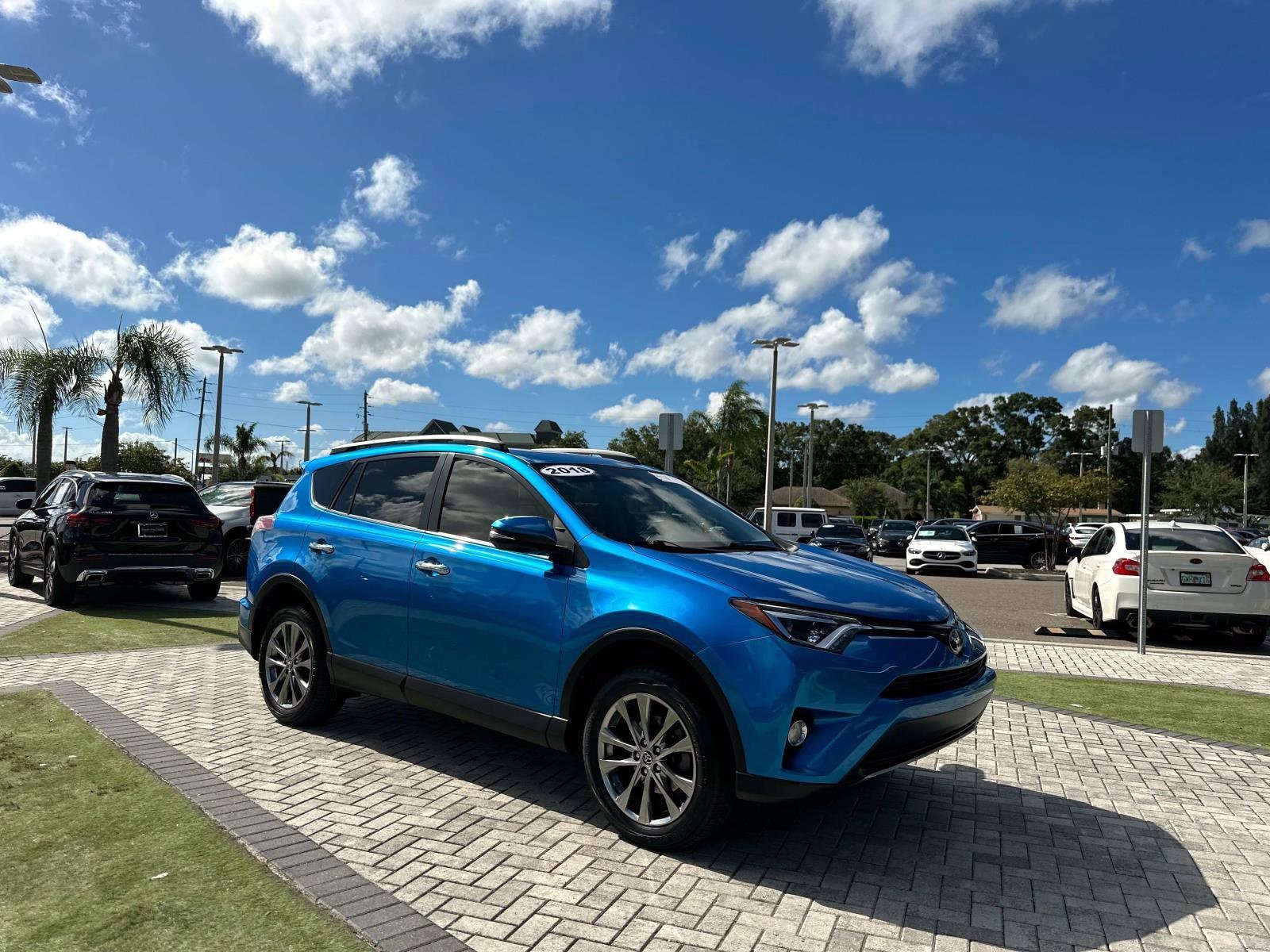 Used 2018 Toyota RAV4 Limited with VIN JTMYFREV1JJ198920 for sale in Pinellas Park, FL