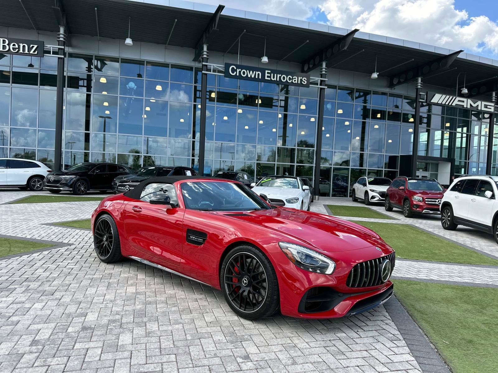 Certified 2018 Mercedes-Benz AMG GT Roadster C with VIN WDDYK8AA4JA016397 for sale in Pinellas Park, FL