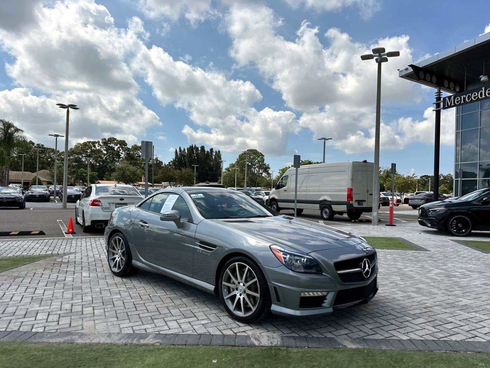 Used 2013 Mercedes-Benz SLK-Class SLK55 AMG with VIN WDDPK7FA6DF053098 for sale in Pinellas Park, FL