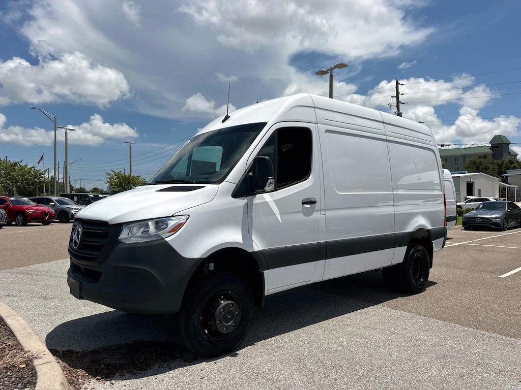 Used 2024 Mercedes-Benz Sprinter Cargo Van Cargo 144 WB 3500XD Standard Roof I4 Diesel HO 144 AWD