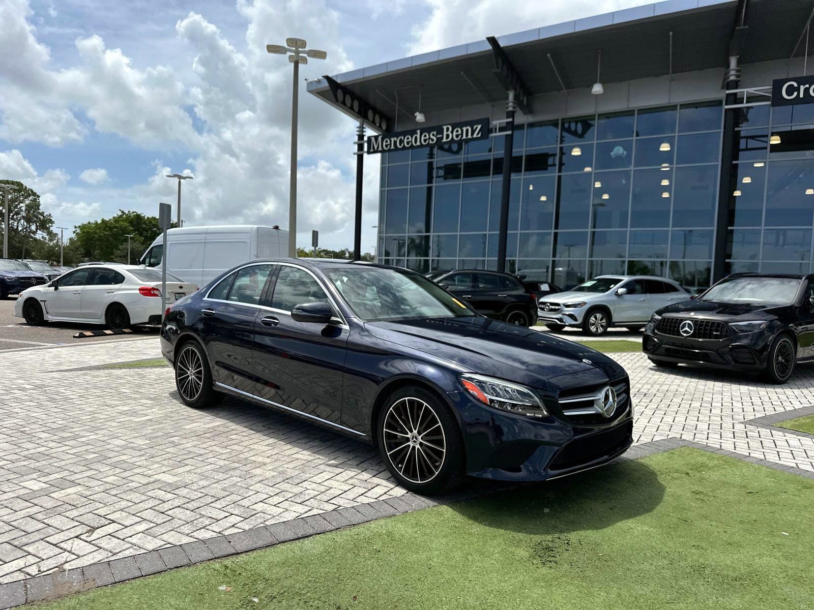 Certified 2021 Mercedes-Benz C-Class Sedan C300 with VIN W1KWF8DBXMR622292 for sale in Pinellas Park, FL