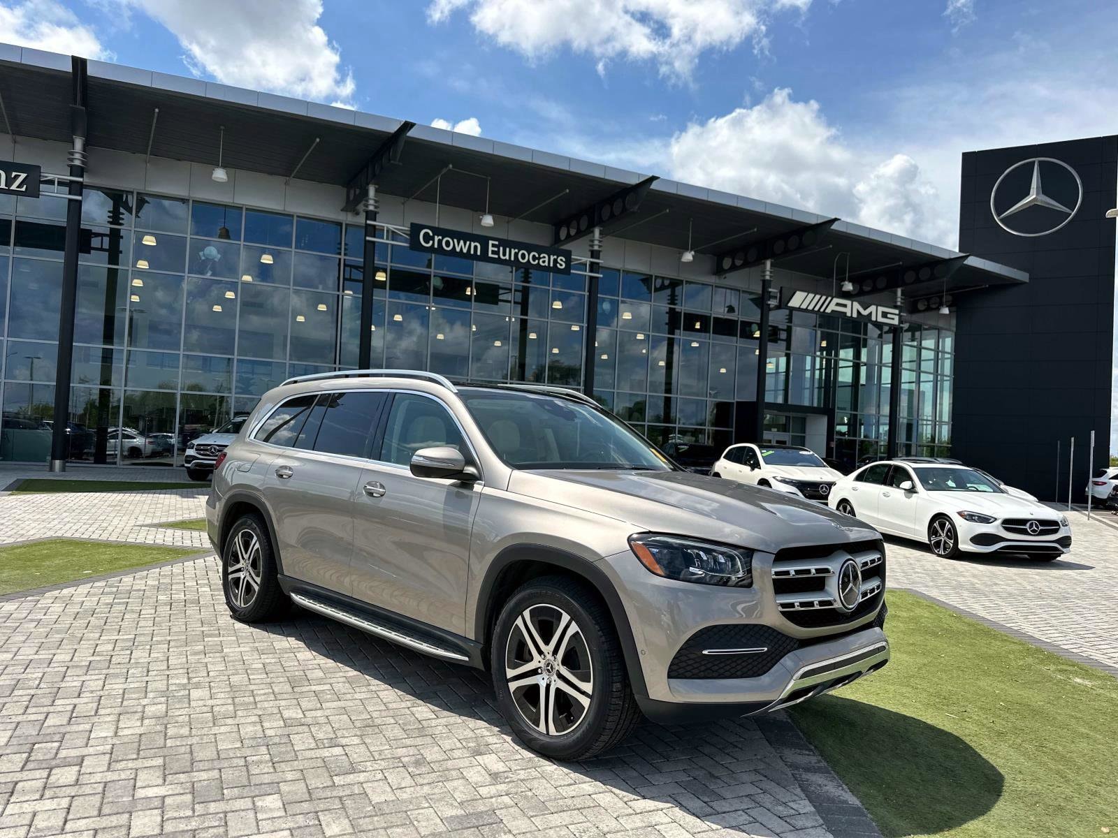 Certified 2021 Mercedes-Benz GLS GLS450 with VIN 4JGFF5KE7MA424804 for sale in Pinellas Park, FL