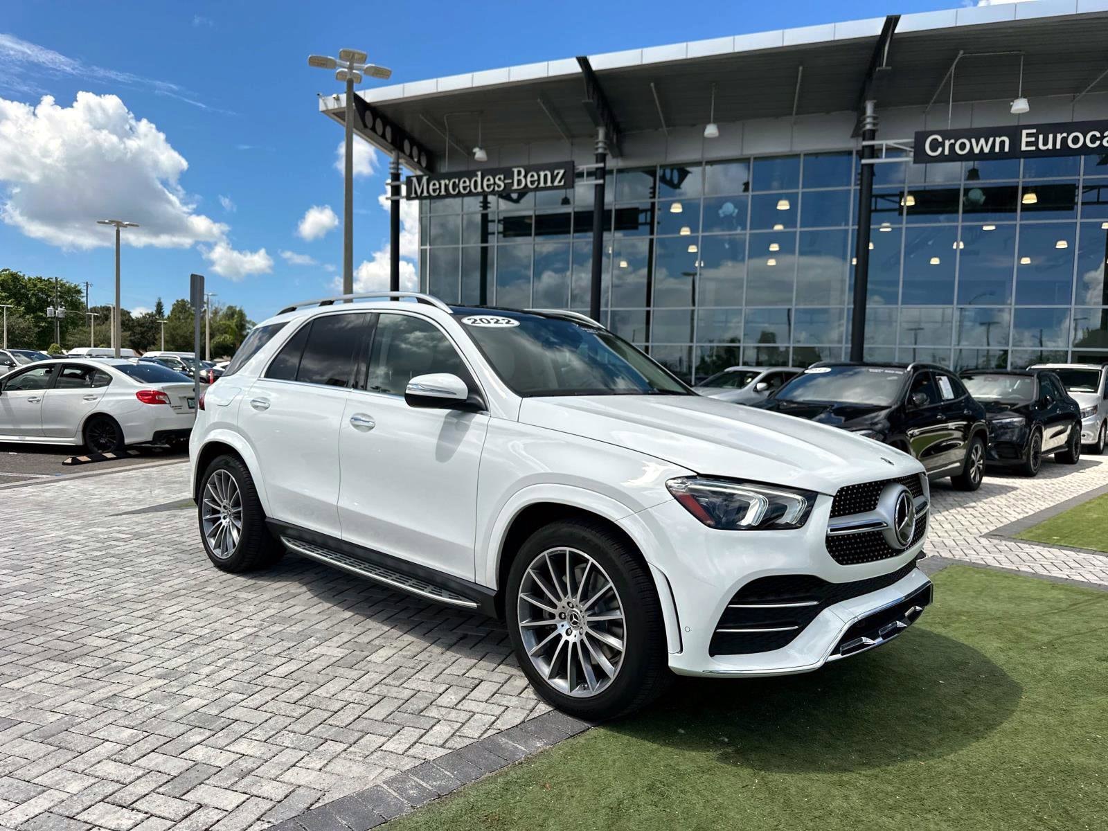 Certified 2022 Mercedes-Benz GLE GLE450 with VIN 4JGFB5KB6NA646091 for sale in Pinellas Park, FL