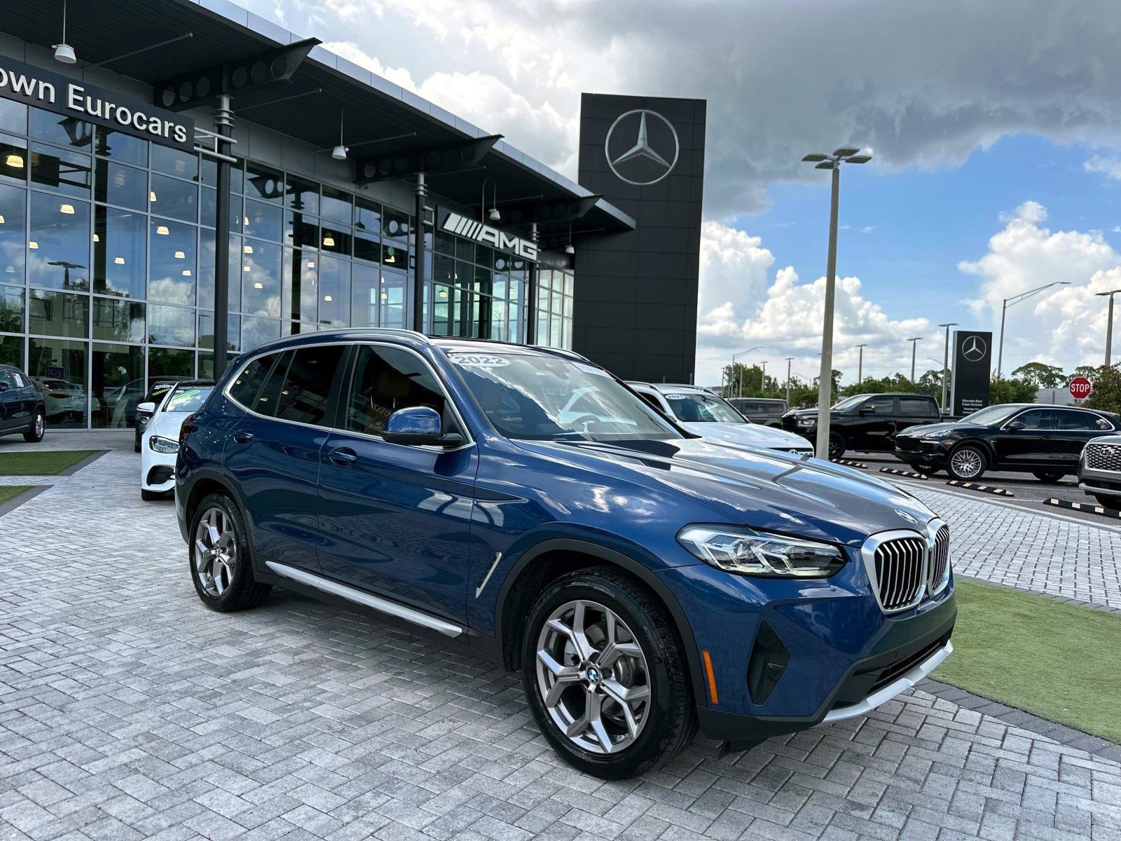 Used 2022 BMW X3 30i with VIN 5UX43DP07N9K72181 for sale in Pinellas Park, FL