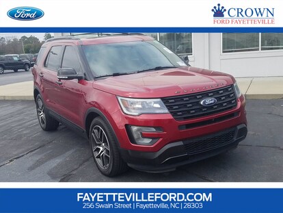 Used 16 Ford Explorer For Sale At Crown Ford Fayetteville Vin 1fm5k8gt3ggc