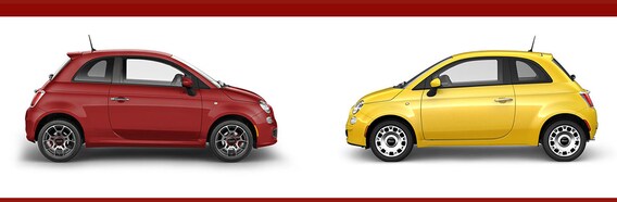 Bourgondië Gezichtsveld Beschikbaar Compare the 2016 FIAT 500 Sport vs Pop