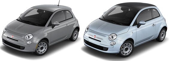 Fiat 500 Vs 500c At Crown Fiat In Dublin Oh Near Columbus Oh