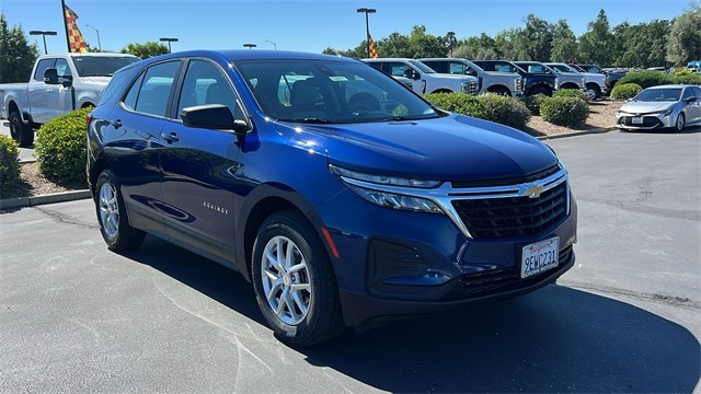 Used 2023 Chevrolet Equinox LS with VIN 3GNAXHEG2PL130595 for sale in Redding, CA