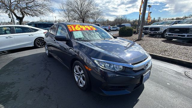 Used 2018 Honda Civic LX with VIN 19XFC2F55JE042849 for sale in Redding, CA