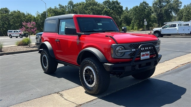 Used 2023 Ford Bronco 2-Door Badlands with VIN 1FMDE5CP8PLC07264 for sale in Redding, CA