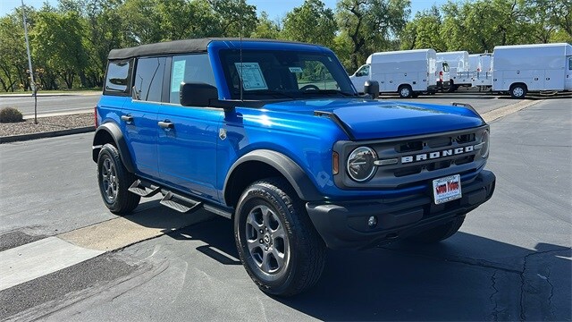 Used 2023 Ford Bronco 4-Door Big Bend with VIN 1FMEE5BP5PLB16135 for sale in Redding, CA
