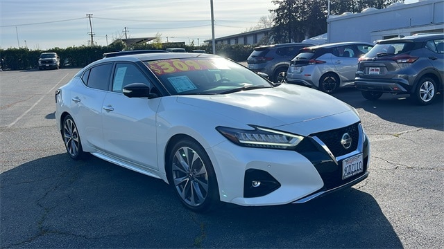 Used 2021 Nissan Maxima Platinum with VIN 1N4AA6FV6MC516140 for sale in Redding, CA