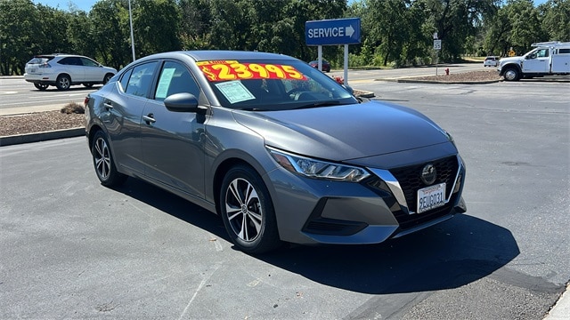 Used 2022 Nissan Sentra SV with VIN 3N1AB8CVXNY317000 for sale in Redding, CA