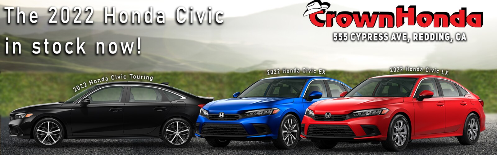 Crown Honda New Honda Dealership in Redding, CA