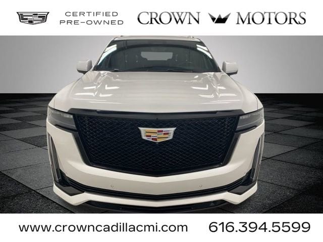 Certified 2022 Cadillac Escalade Sport Platinum with VIN 1GYS4GKL7NR159902 for sale in Holland, MI