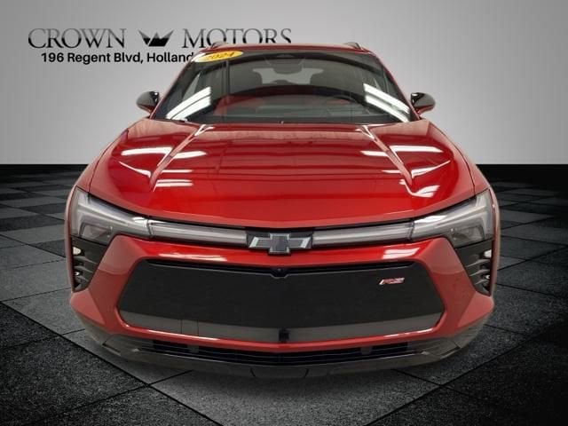 Used 2024 Chevrolet Blazer EV RS with VIN 3GNKDCRJ8RS151062 for sale in Holland, MI