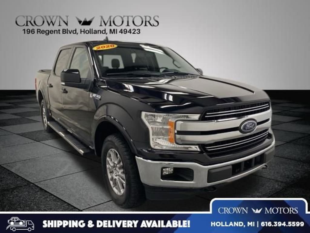 Used 2020 Ford F-150 LARIAT Truck SuperCrew Cab