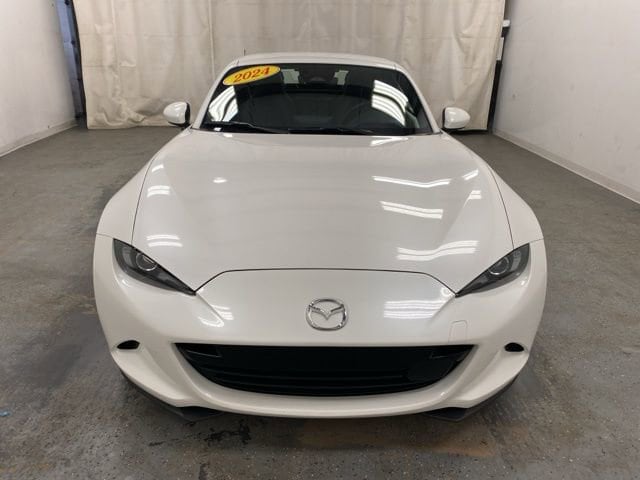 Certified 2024 Mazda MX-5 Miata RF Grand Touring with VIN JM1NDAM70R0600344 for sale in Holland, MI
