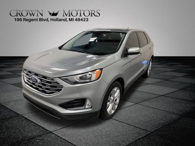 Used 2022 Ford Edge Titanium with VIN 2FMPK4K94NBA32625 for sale in Holland, MI