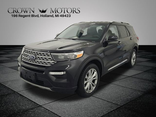 Used 2021 Ford Explorer Limited with VIN 1FMSK8FH7MGB45897 for sale in Holland, MI