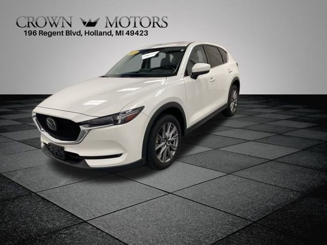 Certified 2021 Mazda CX-5 Grand Touring with VIN JM3KFBDM9M0476003 for sale in Holland, MI