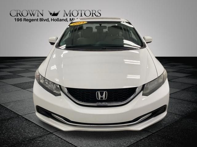 Used 2014 Honda Civic EX with VIN 19XFB2F89EE246198 for sale in Holland, MI