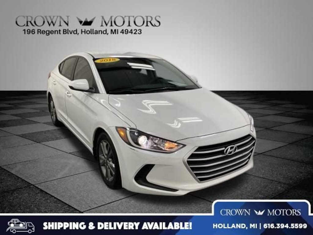 Used 2018 Hyundai Elantra SEL Sedan