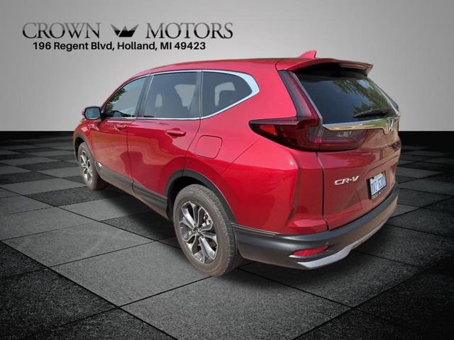 Used 2021 Honda CR-V EX-L with VIN 5J6RW2H89ML015185 for sale in Holland, MI