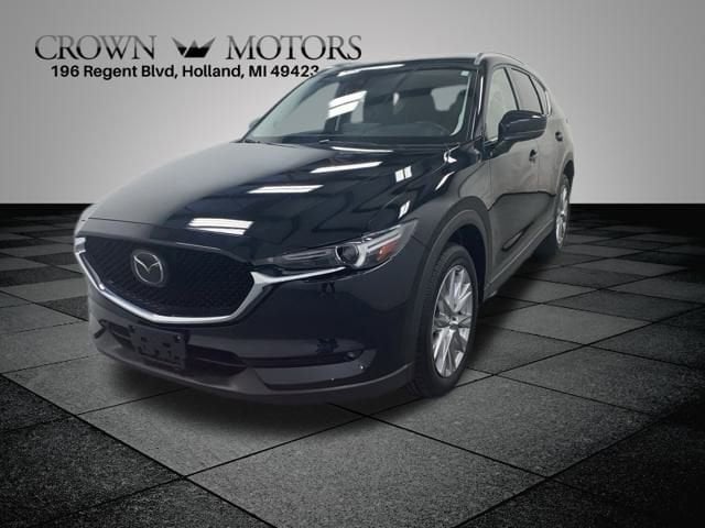 Certified 2021 Mazda CX-5 Grand Touring with VIN JM3KFBDM8M0446880 for sale in Holland, MI