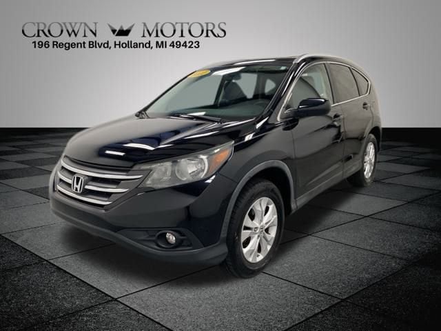 Used 2012 Honda CR-V EX-L with VIN 2HKRM4H7XCH602593 for sale in Holland, MI