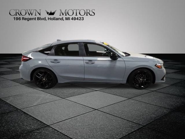 Certified 2022 Honda Civic Hatchback Sport with VIN 19XFL2H86NE020355 for sale in Holland, MI