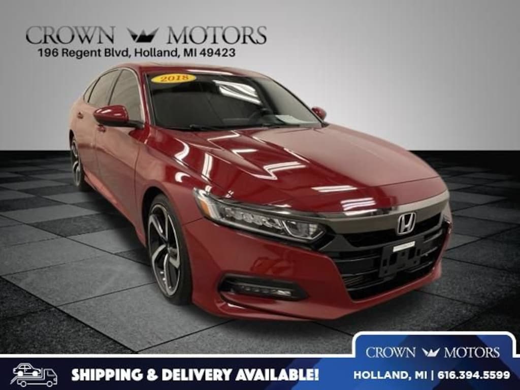 Used 2018 Honda Accord Sport 2.0T Sedan