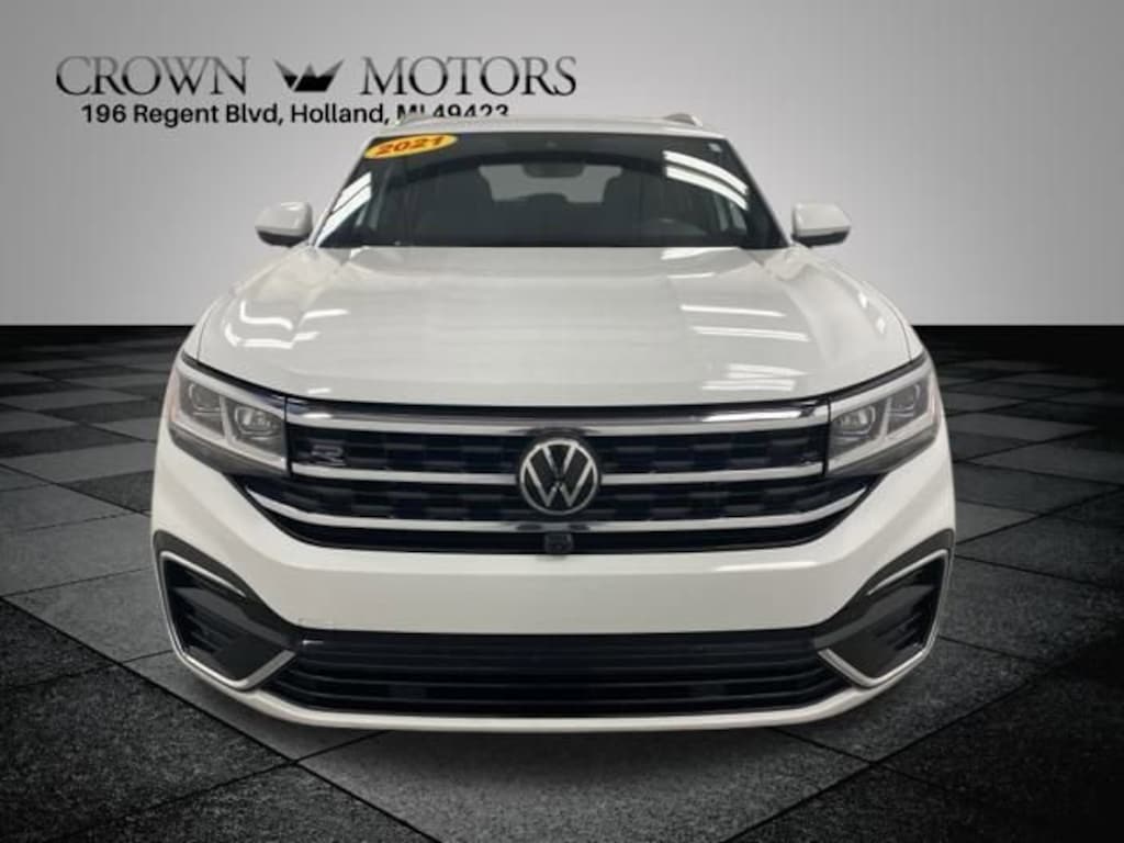 Used 2021 Volkswagen Atlas Cross Sport 3.6L V6 SEL Premium R-Line SUV