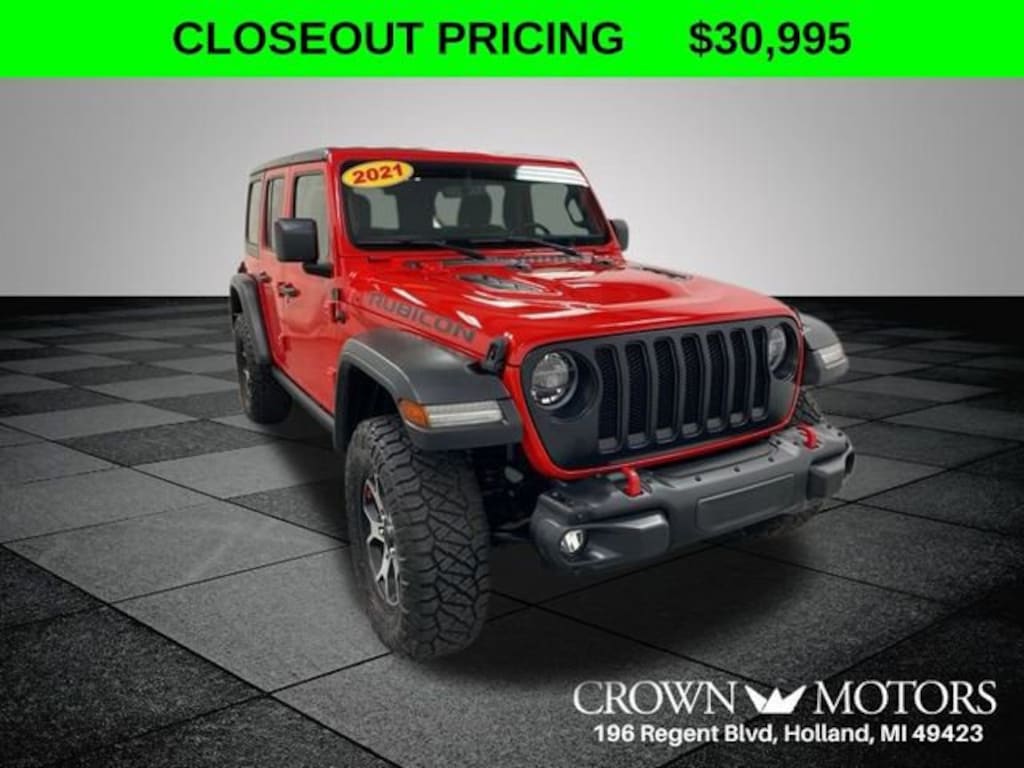 Used 2021 Jeep Wrangler Unlimited Rubicon SUV