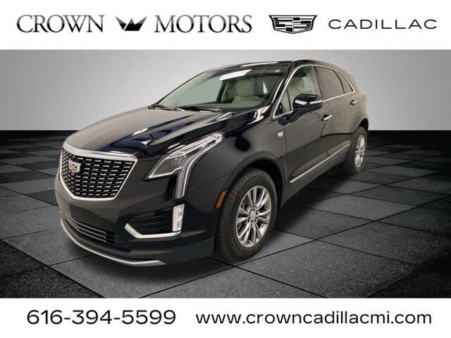 Certified 2021 Cadillac XT5 Premium Luxury with VIN 1GYKNDRS0MZ190089 for sale in Holland, MI