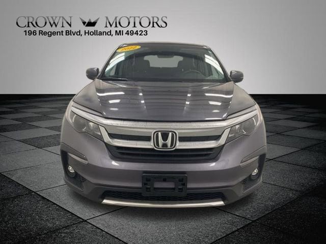 Certified 2022 Honda Pilot EX-L with VIN 5FNYF6H52NB038147 for sale in Holland, MI