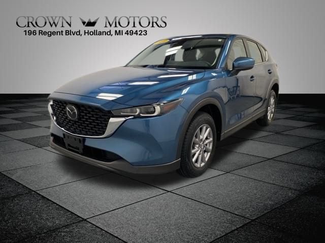 Used 2022 Mazda CX-5 S with VIN JM3KFBAM4N0542687 for sale in Holland, MI