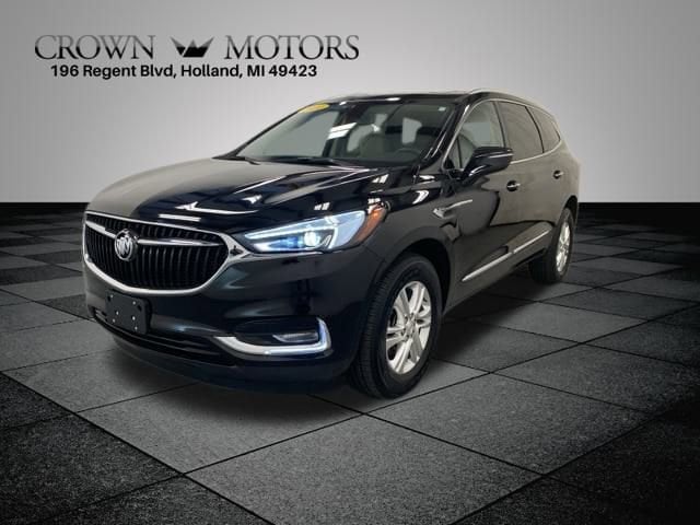 Certified 2021 Buick Enclave Essence with VIN 5GAEVAKW1MJ249746 for sale in Holland, MI