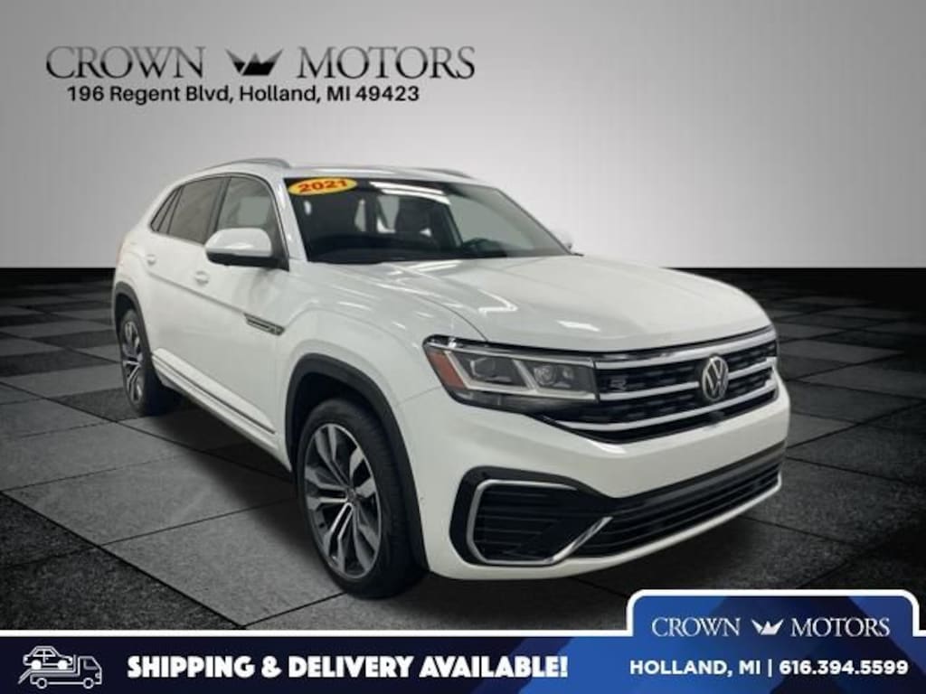 Used 2021 Volkswagen Atlas Cross Sport 3.6L V6 SEL Premium R-Line SUV