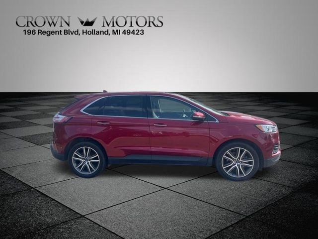 Used 2019 Ford Edge Titanium with VIN 2FMPK4K90KBC44661 for sale in Holland, MI