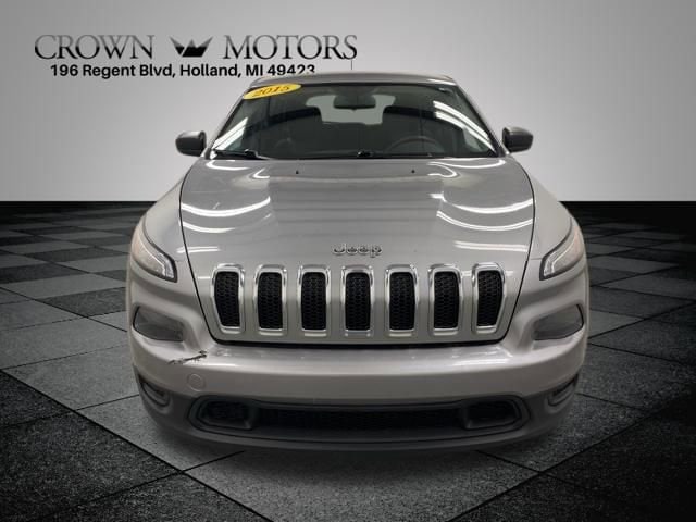 Used 2015 Jeep Cherokee Sport with VIN 1C4PJMAB8FW501534 for sale in Holland, MI