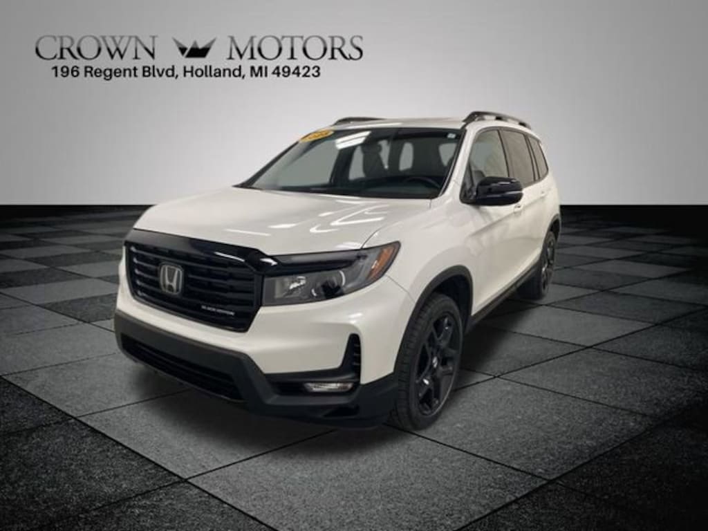 Certified 2025 Honda Passport Black Edition SUV