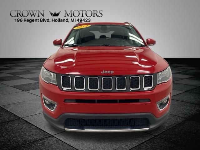 Used 2019 Jeep Compass Limited with VIN 3C4NJDCB9KT639233 for sale in Holland, MI