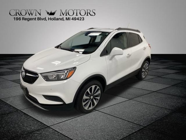 Used 2021 Buick Encore Preferred with VIN KL4CJESB4MB344554 for sale in Holland, MI